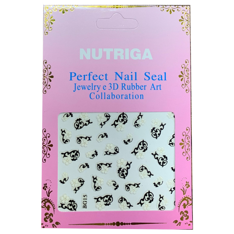 استیکر طراحی ناخن نوتریگا مدل BG15
