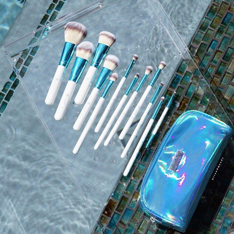 خرید و قیمت ست برس آرایشی بی اچ کازمتیکس مدل پولساید چیک مجموعه ۱۲ عددی