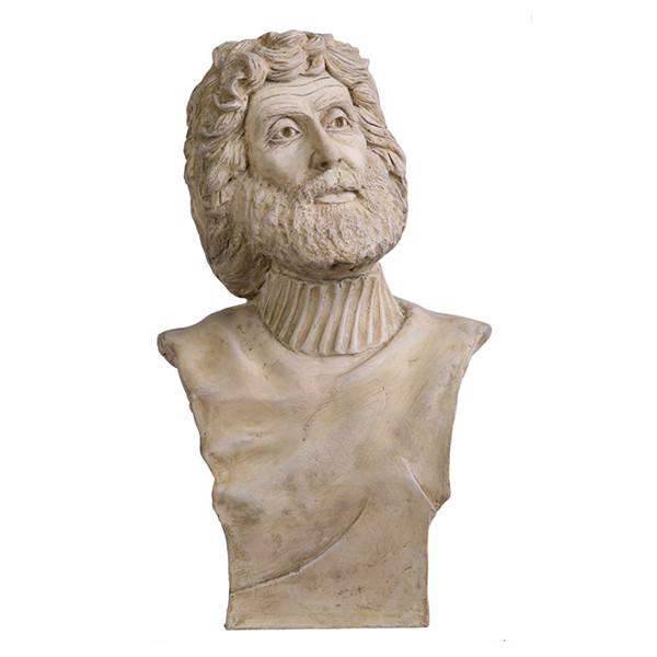 خرید و قیمت مجسمه تندیس و پیکره شهریار مدل سردیس سهراب سپهری کد M350