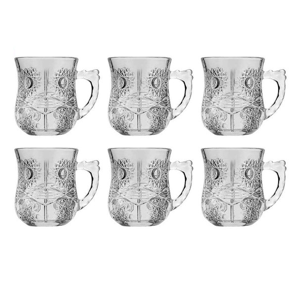 فنجان ساکورا سری می جی مدل S09600600W بسته 6 عددی