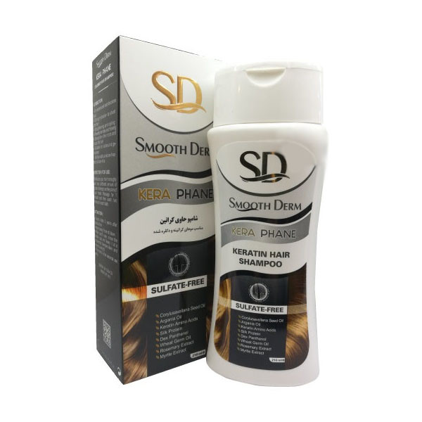 خرید و قیمت شامپو مو اسموت درم مدل Kera Phane حجم 210 میلی لیتر