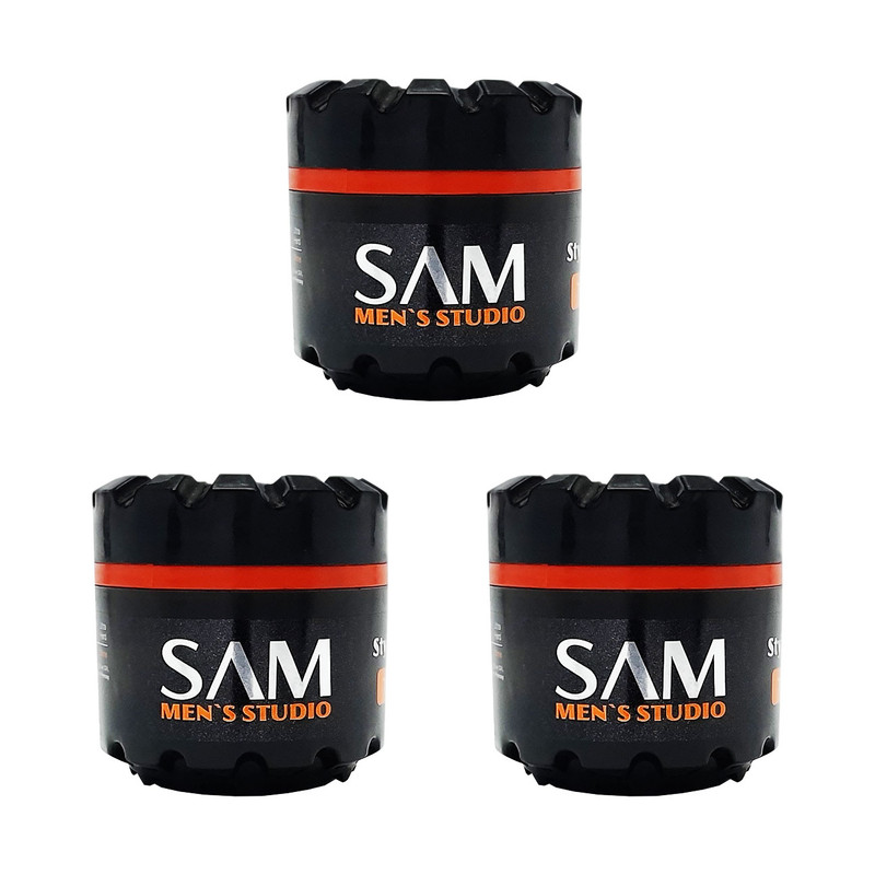 واکس مو سام مدل Tough & shine حجم 140 میلی لیتر مجموعه ۳ عددی