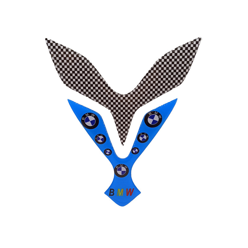 برچسب باک موتورسیکلت مدل BLU