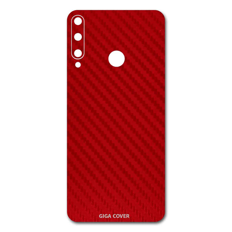 خرید و قیمت برچسب پوششی گیگا کاور مدل R-carbon fiber مناسب برای گوشی موبایل هوآوی Y7p