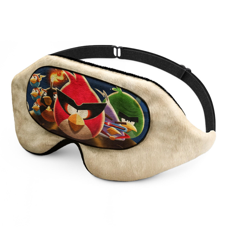 چشم بند خواب کاوا ماسک مدل پرندگان خشمگین