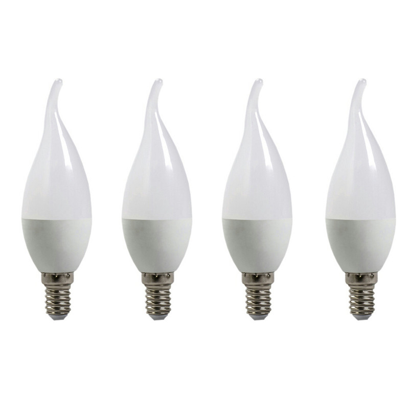 لامپ ال ای دی 6 وات پارس نوین کد2 پایه E14 بسته 4 عددی