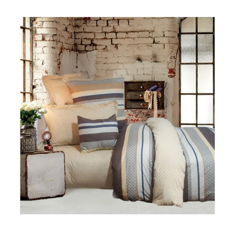 خرید و قیمت سرویس ملحفه رنگین چاپ مدل greenhome-01یک نفره 4 تکه