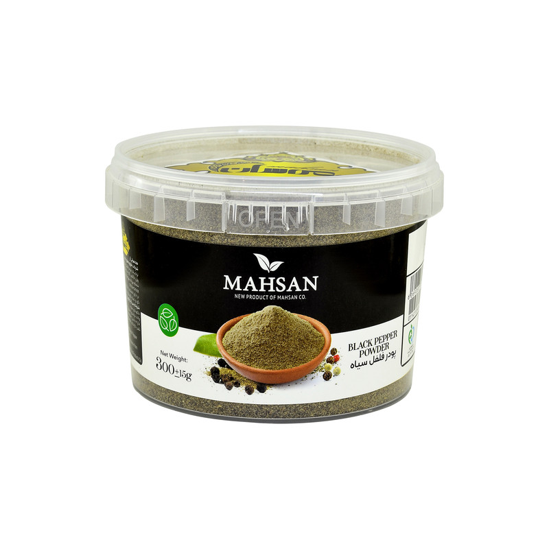 خرید و قیمت پودر فلفل سیاه مهسان - 300 گرم