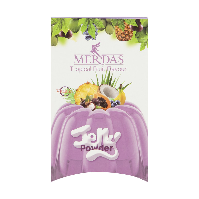پودر ژله مرداس با طعم استوایی - 100 گرم