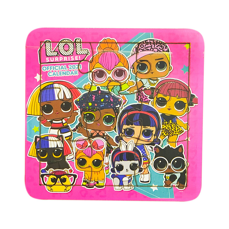 پازل 9 تکه مدل ال او ال