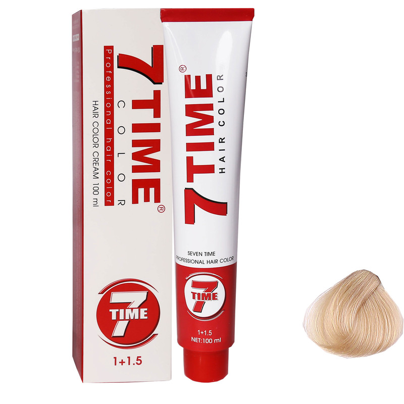 رنگ مو سون تایم شماره N.8 سری طبیعی حجم 100 میلی لیتر رنگ بلوند روشن