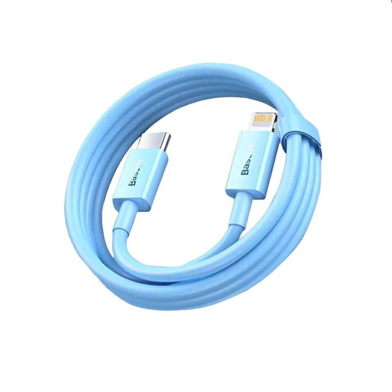 کابل تبدیل USB-C به لایتنینگ بیسوس مدل CAYS001903 طول 1 متر