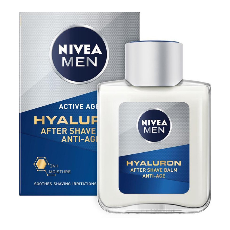 افتر شیو نیوآ مدل Men Hyaluron حجم 100 میلی لیتر