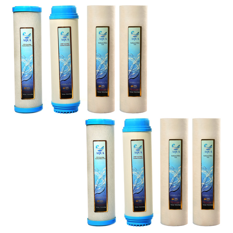 فیلتر دستگاه تصفیه آب آکوا مدل AQUA-F8s مجموعه 8 عددی
