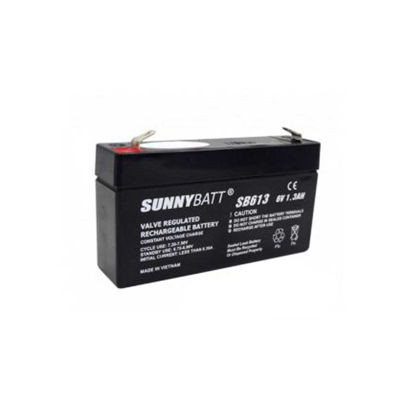باتری یو پی اس 6 ولت 1.3 آمپر ساعت سانی بت مدل SB_613