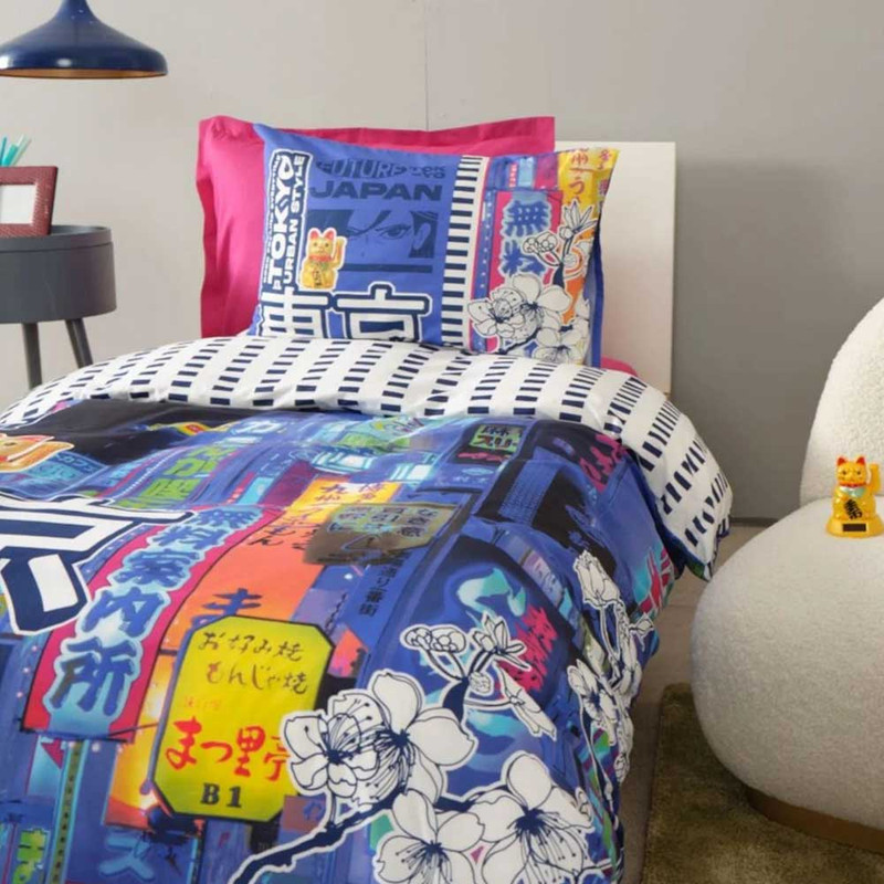 سرویس خواب کاراجا هوم مدل Young Tokyo یکنفره 3 تکه