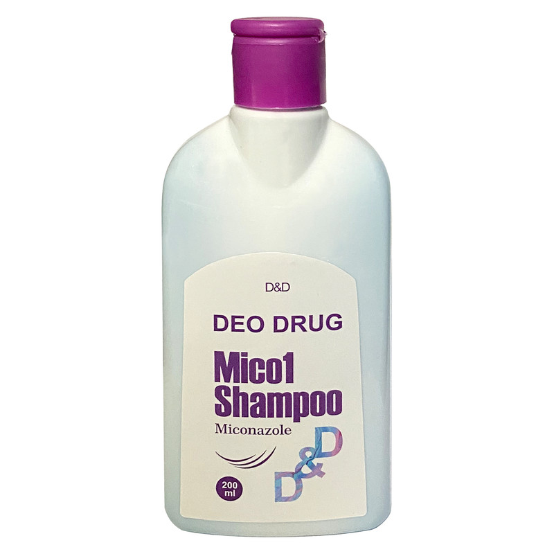 شامپو ضد شوره مو دئو دراگ مدل میکونازول حجم 200 میلی لیتر