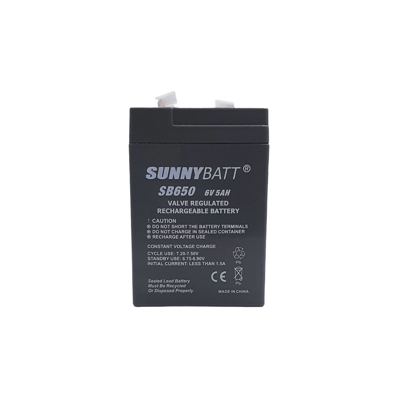 خرید و قیمت باتری یو پی اس 6 ولت 5 آمپر سانی بت مدل SB650