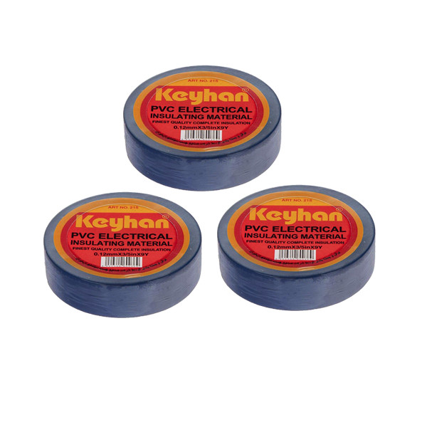 خرید و قیمت نوار چسب برق کیهان مدل B09Y بسته 3 عددی
