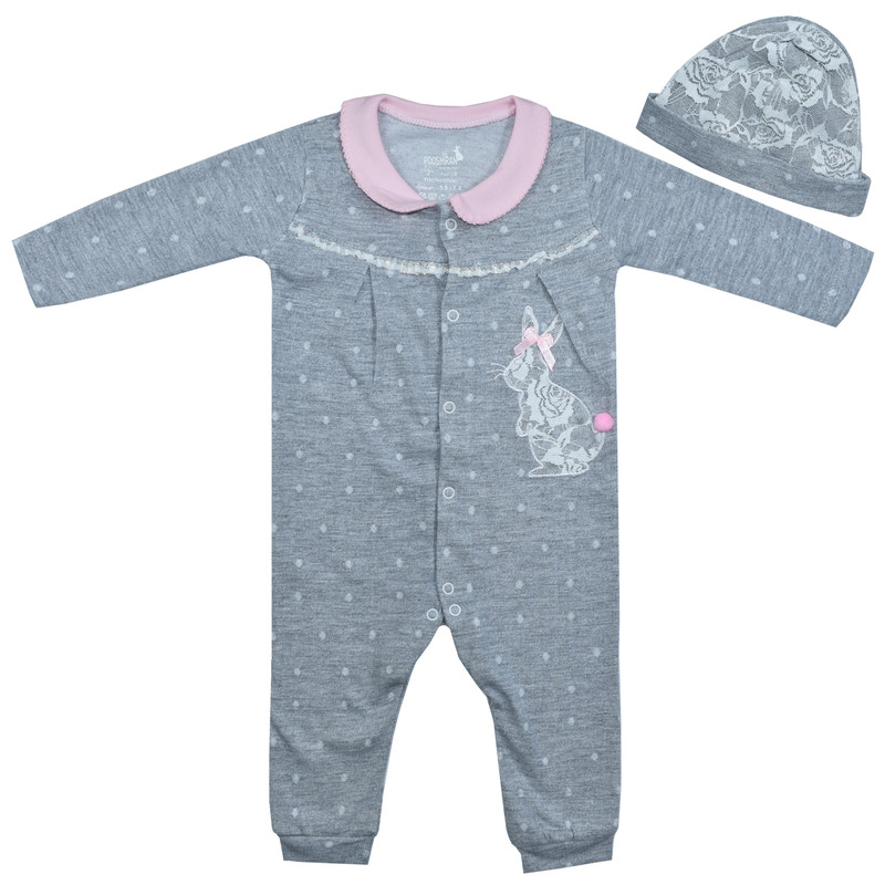 خرید و قیمت ست سرهمی و کلاه نوزادی پوشیران مدل بامبی