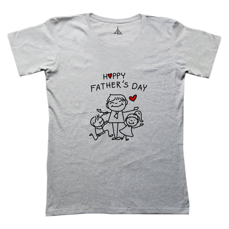 خرید و قیمت تیشرت آستین کوتاه مردانه به رسم مدل روز پدر کد 2301