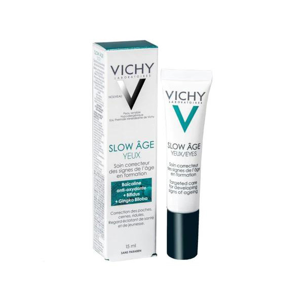 خرید و قیمت کرم دور چشم ویشی مدل slow age حجم 15 میلی لیتر