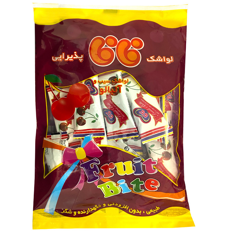 خرید و قیمت لواشک پذیرایی سیب و آلبالو فافا - 250 گرم