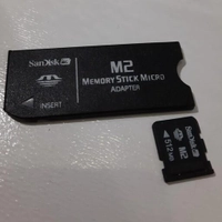 کارت حافظه 512M2 مگابایت همراه با آداپتور SanDisk 