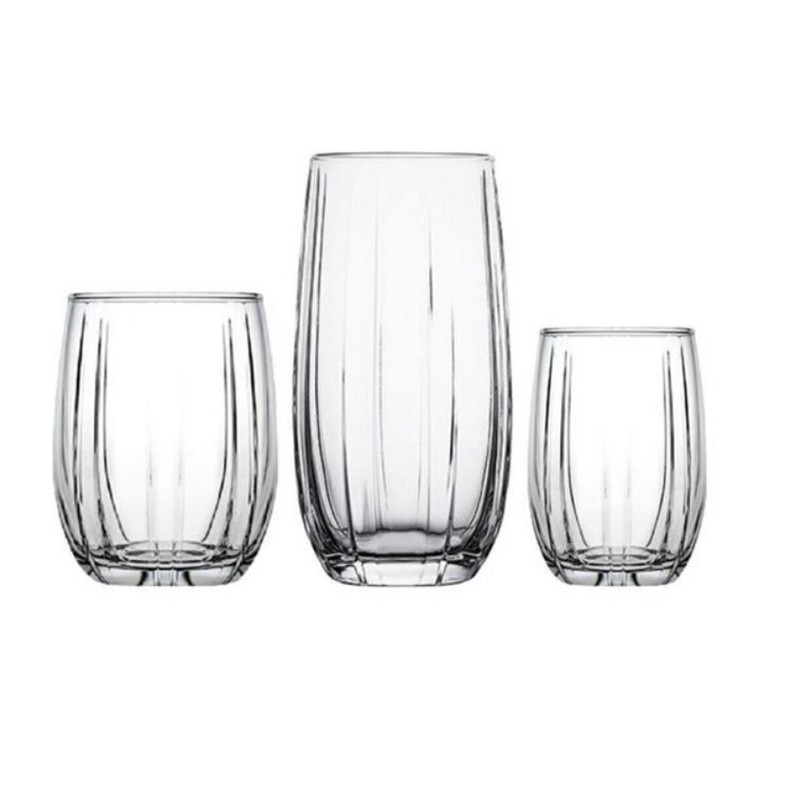 لیوان پاشاباغچه مدل لینکا کد 96979 مجموعه 18 عددی