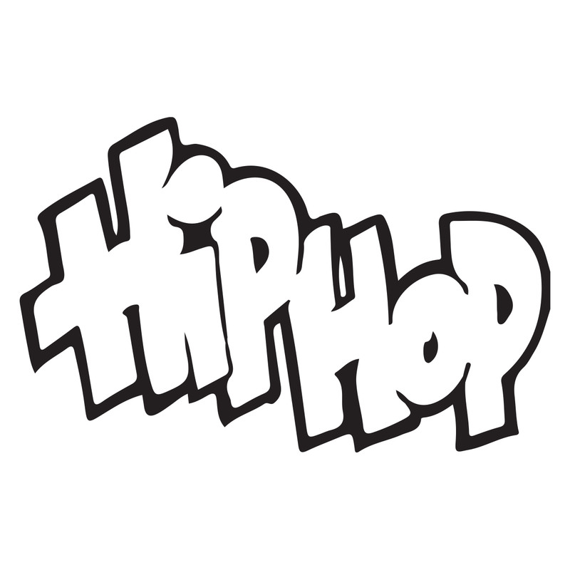 استیکر خودرو طرح هیپ هاپ کد 1293