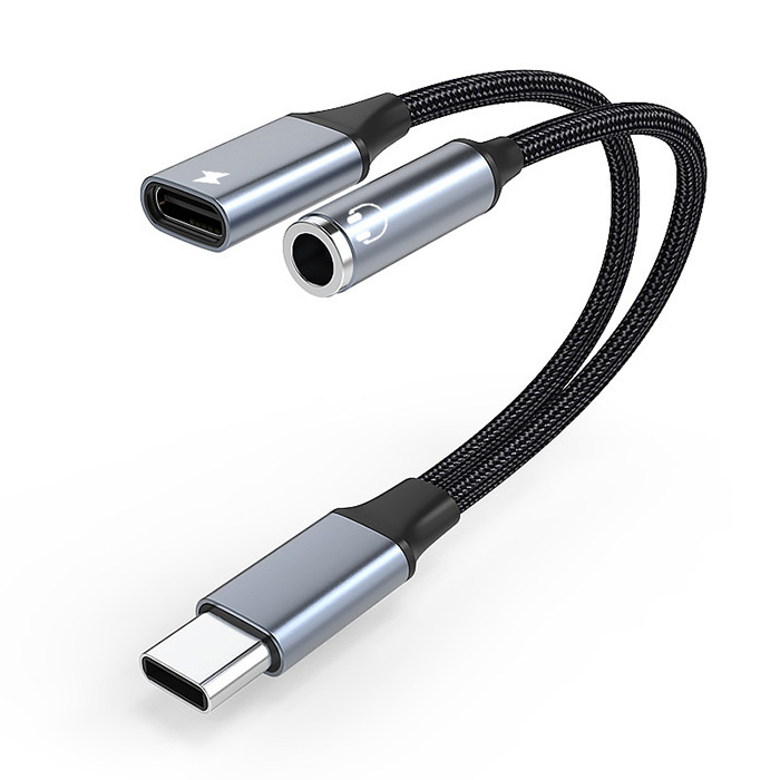 خرید و قیمت مبدل USB-C به AUX / USB-C وگیگ مدل V-A620