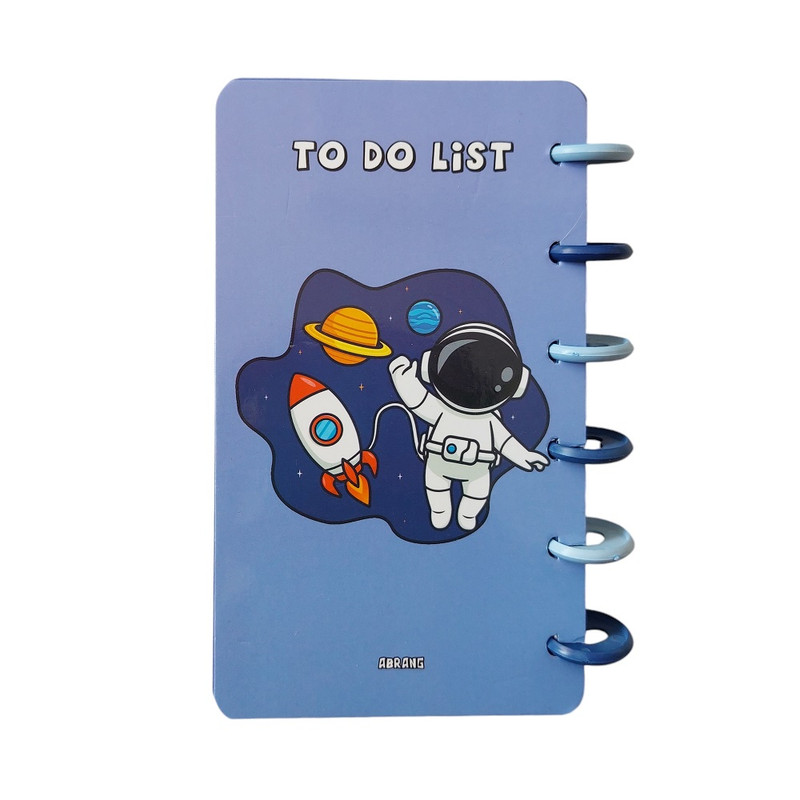 دفتر برنامه ریزی ۱۰۰ برگ آبرنگ طرح فضانورد مدل تودولیست