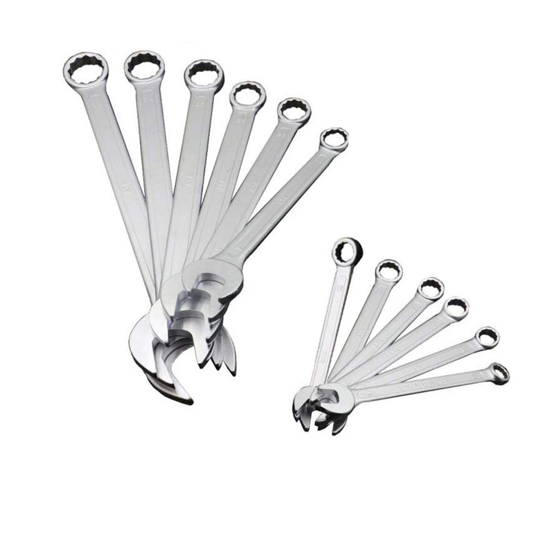 خرید و قیمت مجموعه 12 عددی آچار یکسر تخت یکسر رینگی آتا مدل BX1200