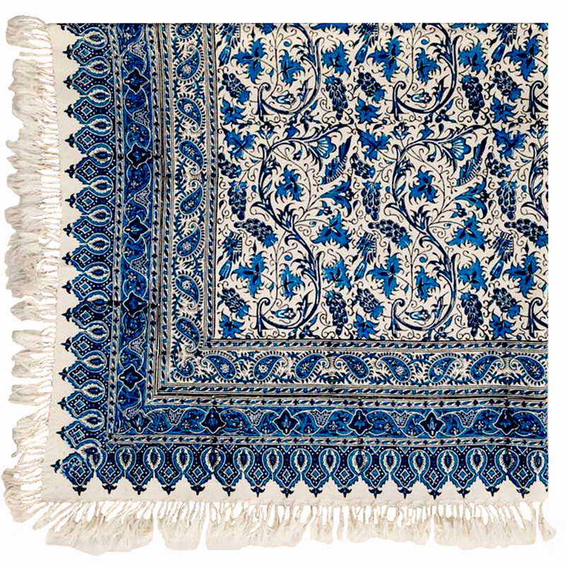 روميزي قلمكار عطريان طرح گل انگوري كد G405