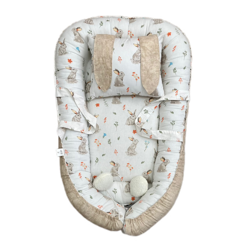 تشک غلت گیر نوزاد مدل خرگوش مجموعه دو عددی