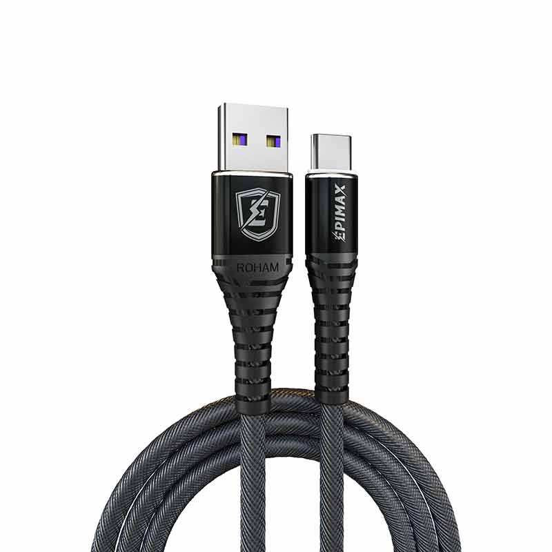 کابل تبدیل USB به USB-C اپی مکس مدل EC_11 طول 1.2 متر