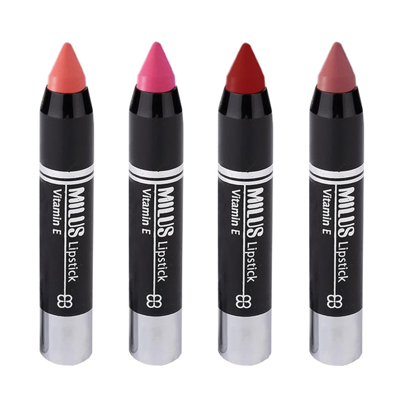 خرید و قیمت رژ لب مدادی میلوس کد MIF1 مجموعه 4 عددی