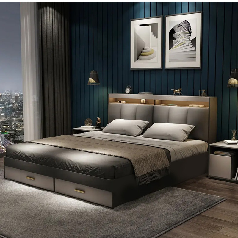 تخت خواب دو نفره مدل شارلوت سایز 120×200 سانتی متر