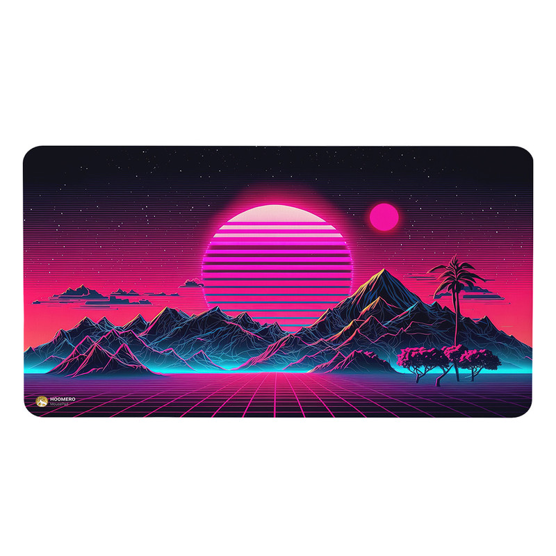 خرید و قیمت ماوس پد هومرو مدل DP048 طرح فانتزی انتزاعی ماه و ستاره پریمیوم