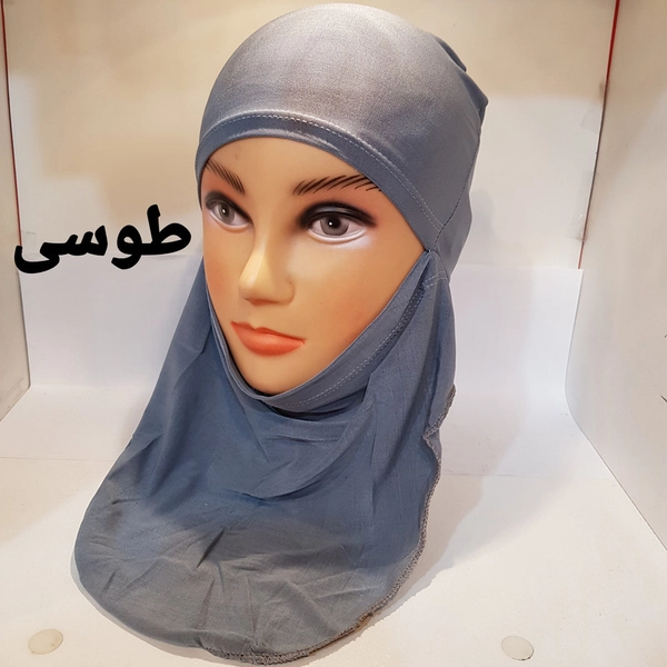 یقه حجاب مدل کلاه دار 11