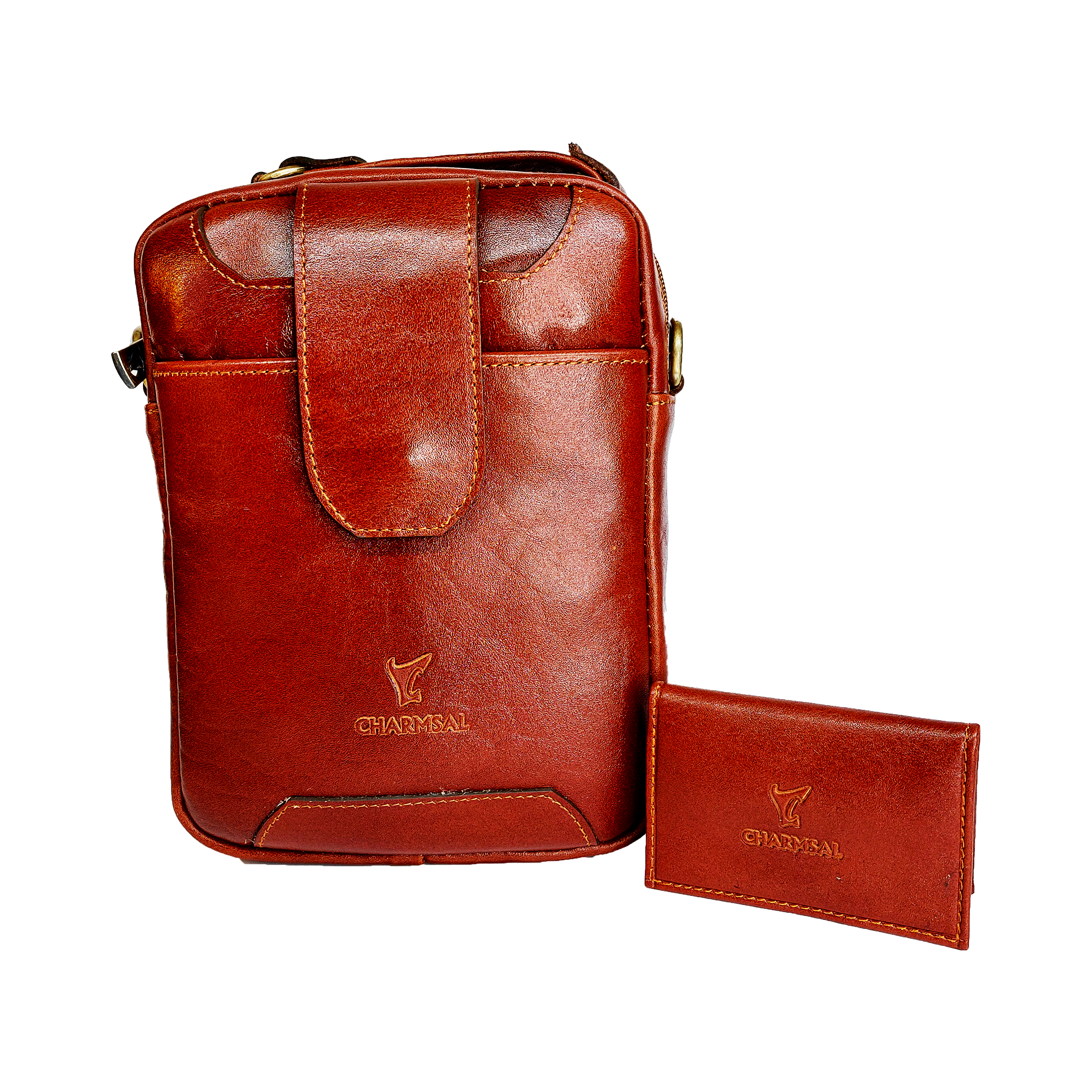 کیف رودوشی مردانه مدل Rdo-10 به همراه جاکارتی