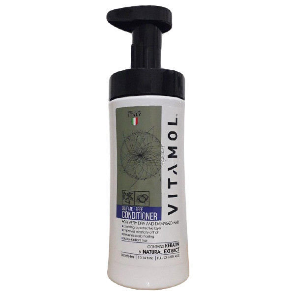 نرم کننده مو ویتامول مدل موهای خشک و آسیب دیده حجم 300 میلی لیتر