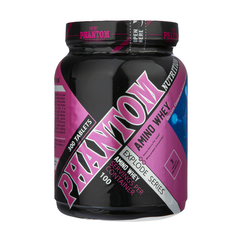 خرید و قیمت قرص آمینو وی اکسپلود فانتوم نوتریشن 100 سروینگ بسته 300 عددی