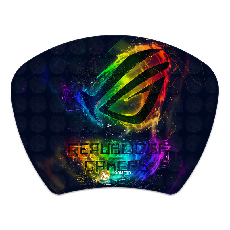 ماوس پد هومرو مدل MC004 طرح Computer hardware company Rog