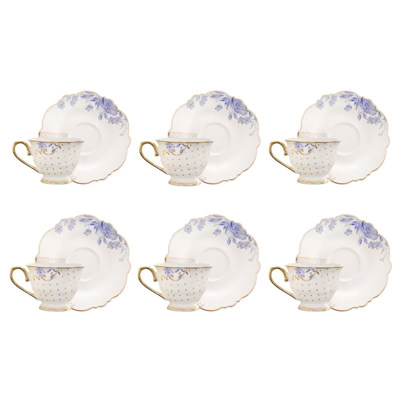 سرویس قهوه خوری 12 پارچه پینک اند مور مدل P - 620542