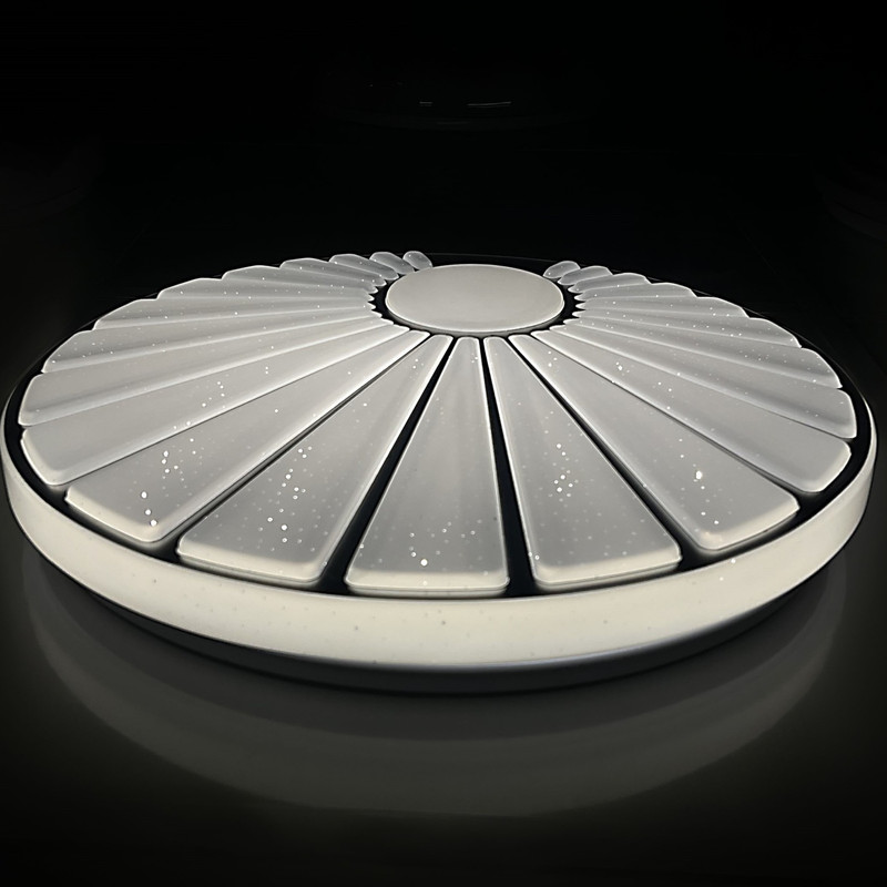 خرید و قیمت چراغ سقفی مودی 72 وات طرح طلوع خورشید مدل IR-MD6172R-U