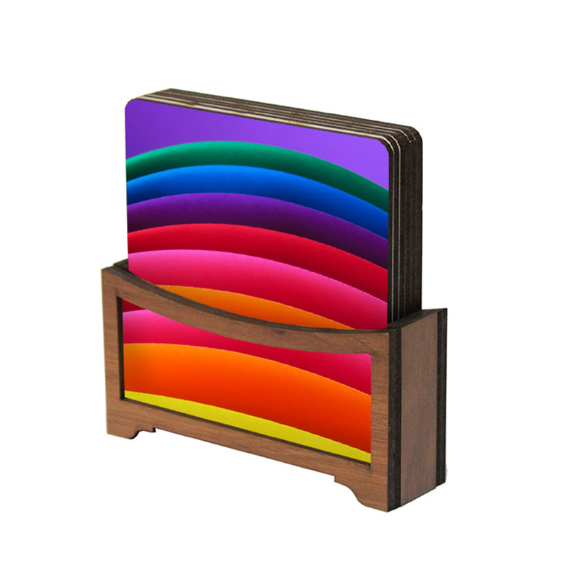 زیر لیوانی تهران جی اف ایکس مدل ZL-3254 بسته 6 عددی