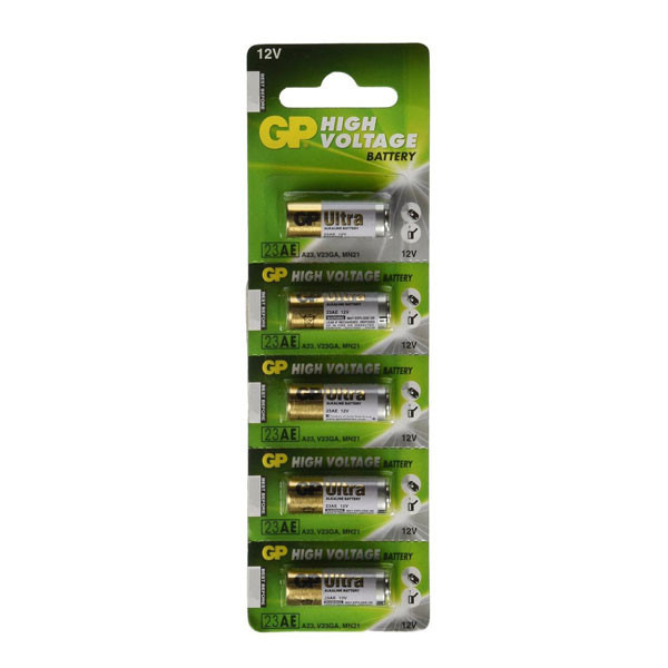 باتری 23A جی پی مدل ULTRA بسته 5 عددی