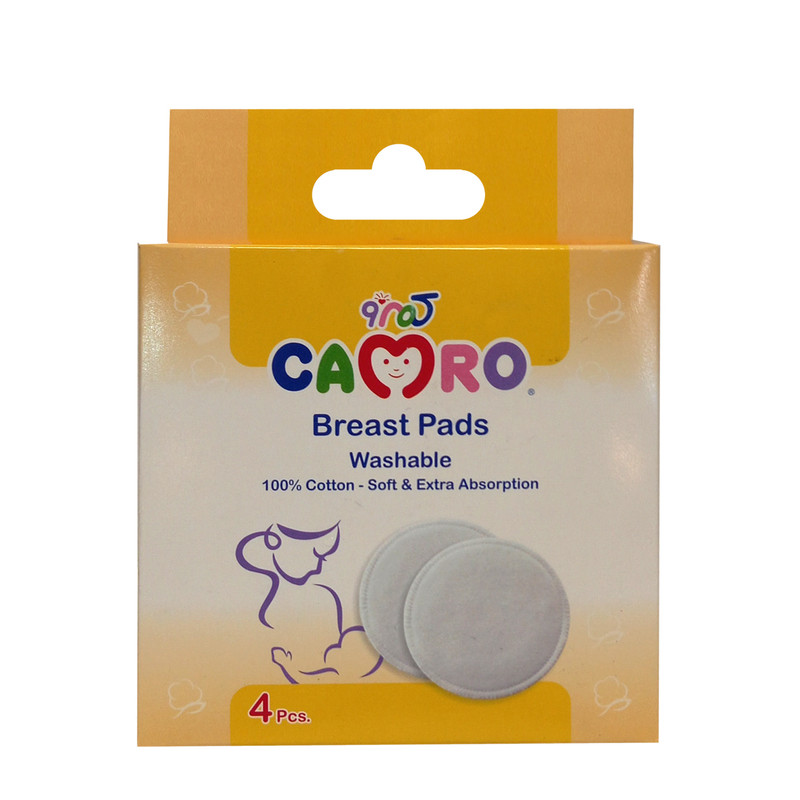 خرید و قیمت پد سینه قابل شستشو کمرو مدل 01-PAD بسته 4 عددی