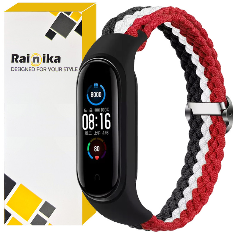 بند رینیکا مدل Solo loop 77 مناسب برای مچ بند هوشمند شیائومی Mi Band 7